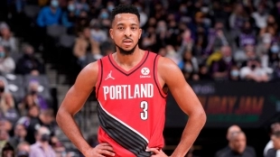 Cj McCollum, jugador de Portland Trail Blazers. 