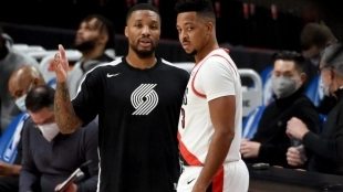 CJ McCollum, posibles traspasos rumores NBA. Foto: gettyimages