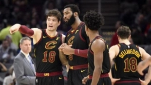 Varios jugadores de Cleveland Cavaliers comparten sensaciones sobre el encuentro "Foto: NBA.com"