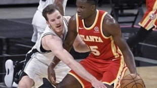 Clint Capela, exhibición. Foto: gettyimages