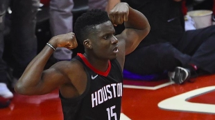 Clint Capela, jugador de los Rockets.