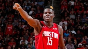 Clint Capela, jugador de Houston Rockets.