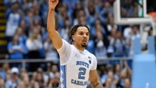 Cole Anthony, jugador de la Universidad de North Carolina.