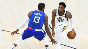 Crisis Utah Jazz y Los Angeles Clippers. Foto: gettyimages