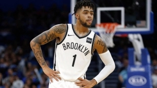 D'Angelo Russell, jugador de Brooklyn Nets.