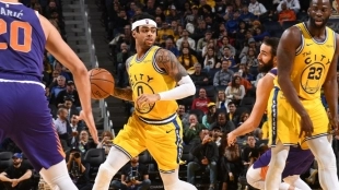 D'Angelo Russell, jugador de Golden State Warriors.