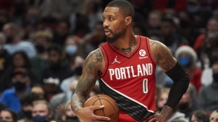 Damian Lillard, jugador de Portland Trail Blazers.