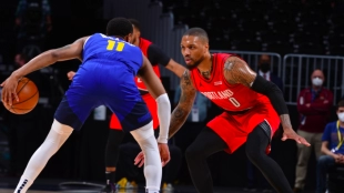 Damian Lillard, estrella de Portland Trail Blazers.