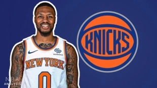 Damian Lillard, estrella de New York Knicks. 