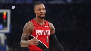 Damian Lillard, jugador de Portland Trail Blazers.