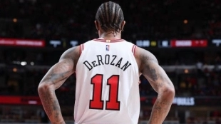 DeMar DeRozan, jugador de Chicago Bulls.