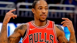 DeMar DeRozan, jugador de Chicago Bulls.