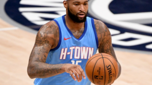 DeMarcus Cousins durante su etapa como jugador de Houston Rockets  "Foto: Washington Post"