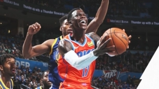 Dennis Schroeder, jugador de Oklahoma City Thunder.