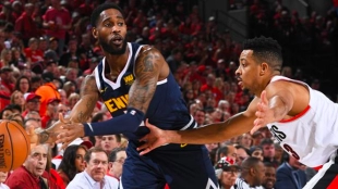 Serie muy intensa entre Blazers y Nuggets.