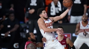 Devin Booker habla del éxito de los Phoenix Suns. Foto: gettyimages