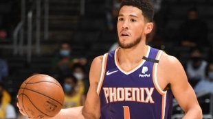 Devin Booker, jugador de Phoenix Suns.