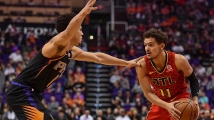 Devin Booker y Trae Young, grandes ausentes All Star NBA 2021. Foto: gettyimages