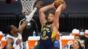 Domantas Sabonis jugará en Sacramento Kings. 
