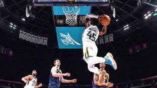 Donovan Mitchell, jugador de Utah Jazz.