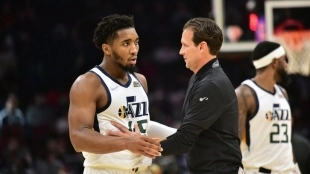Donovan Mitchell, salida de los Jazz por marcha de Snyder. Foto: gettyimages