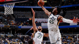 Donovan MItchell, estrella de Utah Jazz. 