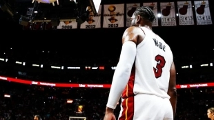 Dwyane Wade jugó hace exactamente 4 meses su último partido en la NBA.