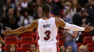 Dwyane Wade, jugador de los Heat.