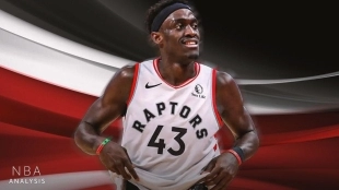 Pascal Siakam, jugador de Toronto Raptors.