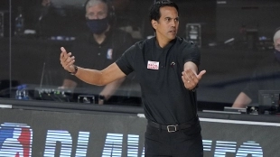 Eric Spoelstra, responsable éxito Miami Heat. Foto: gettyimages