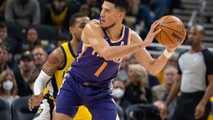 Devin Booker bate récords de estadísticas nba. Foto: gettyimages
