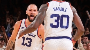 Evan Fournier, MVP del partido.