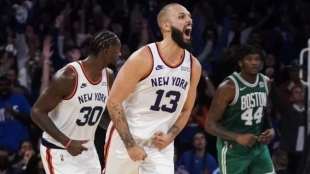 Evan Fournier, estrella de New York Knicks.