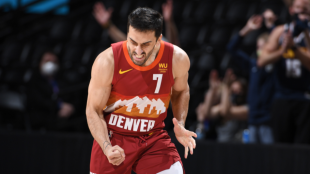 Facu Campazzo, jugador de Denver Nuggets.