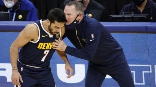 Facundo Campazzo aprovecha oportunidad, halago Mike Malone. Foto: gettyimages