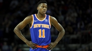 Frank Ntilikina, jugador de New York Knicks.