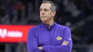 Frank Vogel, entrenador de Los Angeles Lakers.