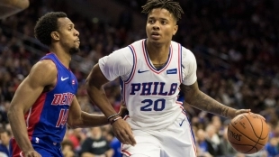 Markelle Fultz, base de los Philadelphia 76ers