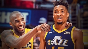 Donovan Mitchell, jugador de segundo año de Utah Jazz