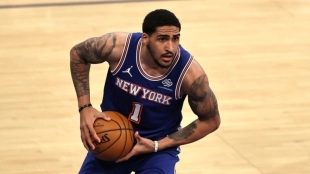 Obi Toppin, jugador de New York Knicks.