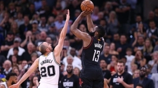 Manu Ginóbili y James Harden, dos de los nombres de esta lista