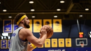 Klay Thompson, estrella de Golden State Warriors. 