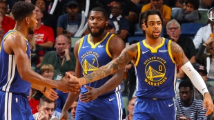 Los Warriors volvieron a ganar tras la dura derrota ante los Mavs.