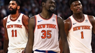 Irving, Durant y Zion, el sueño de los Knicks