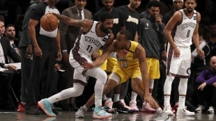 Avery Bradley y Kyrie Irving, rebelión en la NBA. Foto: gettyimages