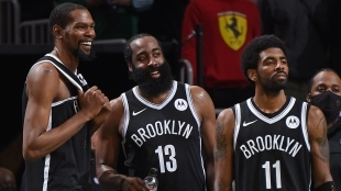 Duro poco el sueño de Durant, Harden e Irving en los Nets.