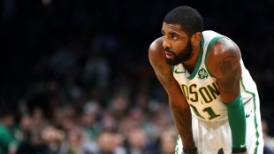 Kyrie Irving, estrella de los Boston Celtics