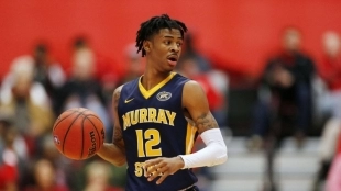 Ja Morant, jugador de Murray State University.