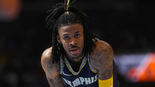Ja Morant, estrella de Memphis Grizzlies. 