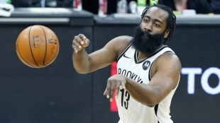 James Harden, estrella de Brooklyn Nets.
